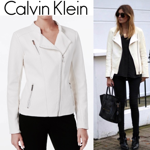 Ck Quilted Moto Jacket | Poshmark